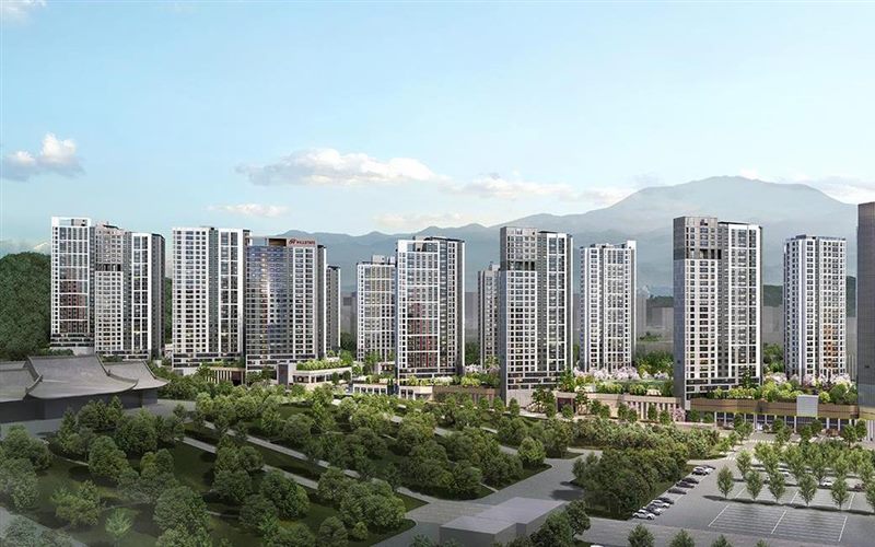 힐스테이트 중외공원 조감도
